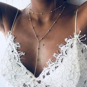 Boho Gold Color Star Pendant necklace For Girl chain necklaces for women  Kolye Bijoux Collares Mujer gargantilha Collier Femme