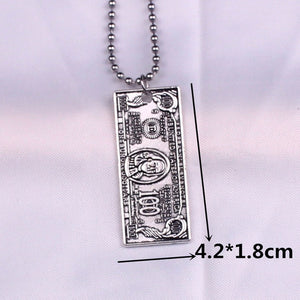 stainless steel beads chains cute rabbit Alien leaf dollars angel necklaces men punk vintage bear necklace women unisex gifts