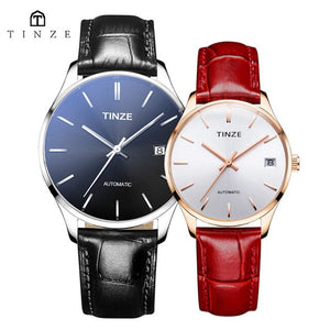 couple watch trending minimalist montre slim mechanical watches for lovers gift Automatic Self-Wind relogio feminino waterproof