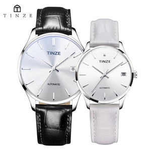 couple watch trending minimalist montre slim mechanical watches for lovers gift Automatic Self-Wind relogio feminino waterproof