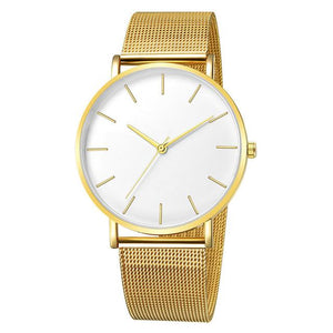 2019 Simplicity Modern Quartz Watch Women Mesh Stainless Steel Bracelet High Quality Casual Wrist For Woman Montre Femme Q30