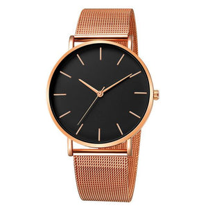 2019 Simplicity Modern Quartz Watch Women Mesh Stainless Steel Bracelet High Quality Casual Wrist For Woman Montre Femme Q30