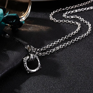 2019new  Hot Sale Punk Men Chain Necklace  Crow Skull Pendant Necklace Trendy Jewelry Necklace Women  Fashion Jewelry