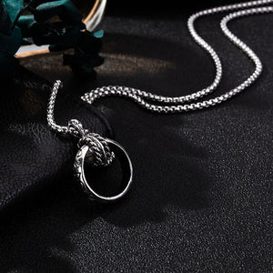 2019new  Hot Sale Punk Men Chain Necklace  Crow Skull Pendant Necklace Trendy Jewelry Necklace Women  Fashion Jewelry