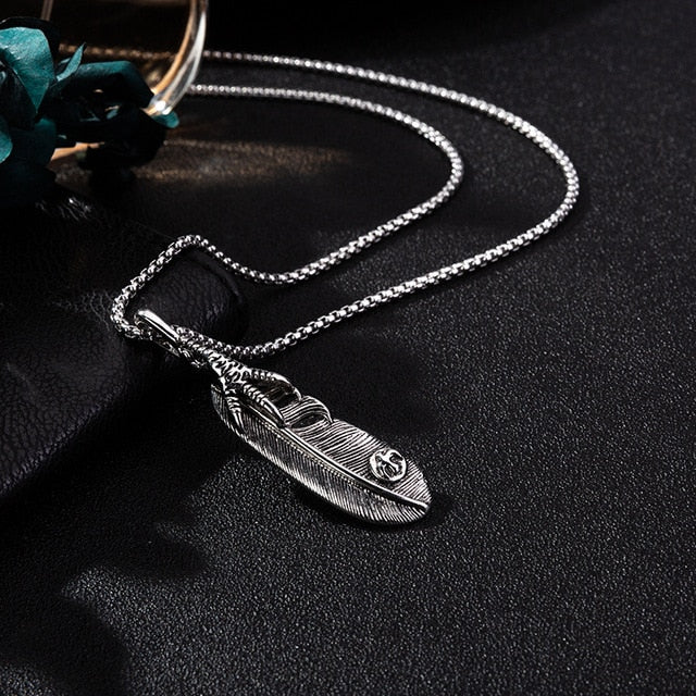 2019new  Hot Sale Punk Men Chain Necklace  Crow Skull Pendant Necklace Trendy Jewelry Necklace Women  Fashion Jewelry