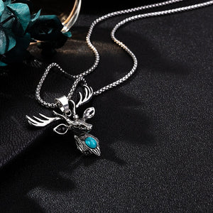 2019new  Hot Sale Punk Men Chain Necklace  Crow Skull Pendant Necklace Trendy Jewelry Necklace Women  Fashion Jewelry