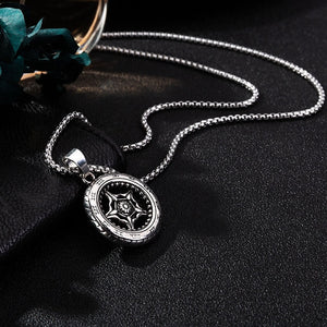 2019new  Hot Sale Punk Men Chain Necklace  Crow Skull Pendant Necklace Trendy Jewelry Necklace Women  Fashion Jewelry