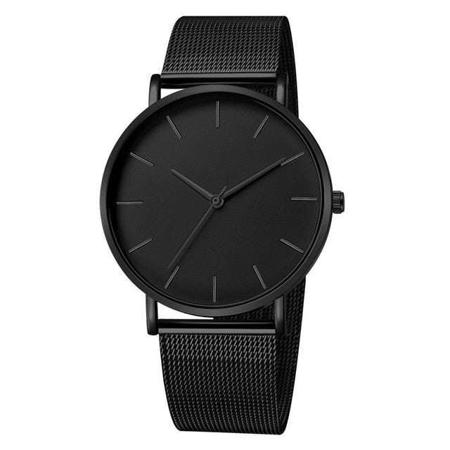 Fashion Reloj Mujer Quartz Watch Simple Montre Femme Women Mesh Stainless Steel Bracelet Casual Wrist Watch Metal Hours Relogio