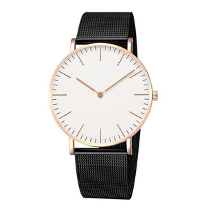 Top Brand Women Watches 38mm Fashion Ultra thin Stainless Steel Ladies Dress Watch Montre Femme Zegarki Damskie Reloj Mujer Gift