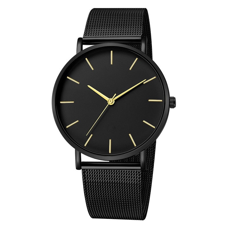 2019 Simplicity Modern Quartz Watch Women Mesh Stainless Steel Bracelet High Quality Casual Wrist For Woman Montre Femme Q30