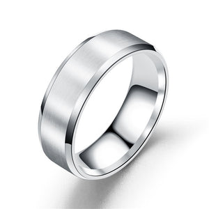 New Titanium Steel Rings For Women Couple Personality Men Black Rings Jewelry Lover Engagement Ring Female Ring Gifts