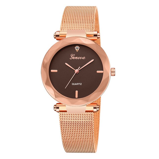 Women's Luxury Swiss Watches In Pink Rose Gold Ladies Stainless Steel Quartz Wrist Watch Montre Femme 2018 Exquisite Ladies