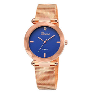 Women's Luxury Swiss Watches In Pink Rose Gold Ladies Stainless Steel Quartz Wrist Watch Montre Femme 2018 Exquisite Ladies