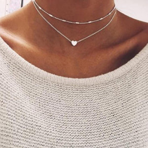 Boho Gold Color Star Pendant necklace For Girl chain necklaces for women  Kolye Bijoux Collares Mujer gargantilha Collier Femme