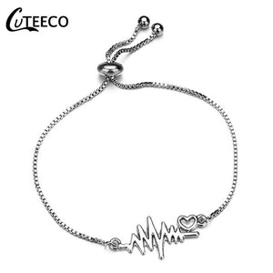 CUTEECO European Fashion Bracelets For Women Cubic Zirconia Infinity Tennis Bracelet Femme Jewelry Gift Dropshipping