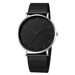 2020 Montre Femme Modern Women Watch Fashion Black Quartz Wristwatch Women Mesh Band Simple Watches Luxury Ladies Reloj Mujer