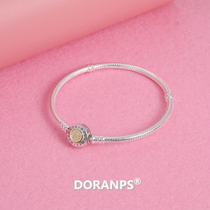 2020 Fine Jewelry DORANPS silver 925 charm bead for pandorass bracelet women chain bangle Jewelry Making