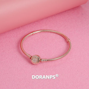 2020 Fine Jewelry DORANPS silver 925 charm bead for pandorass bracelet women chain bangle Jewelry Making