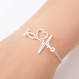 Jisensp Stainless Steel Animal Mickey Bracelets for Women Everyday Jewelry Silver Airplane Adjustable Charm Bracelet Femme Gift