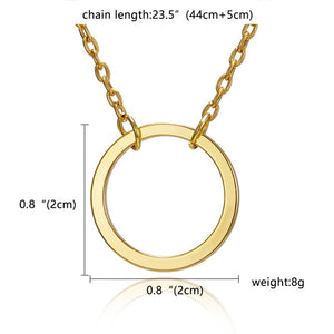 Fashion Gold-color Good Vibes Only Sun Necklaces & Pendants For Women Jewelry