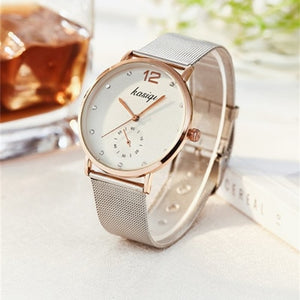 Stainless Steel Rhinestone Couple Watches Man And Ladies 2019 Luxury Quartz Wristwatch For Lovers Unisex Watch Montres Femme Hot