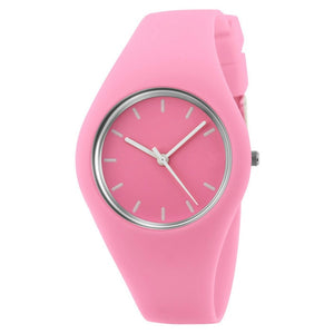 Fashion Band Women Casual quartz watch Men watches Montre Femme Reloj Mujer Silicone Waterproof Clock Sport Wristwatches Relojes