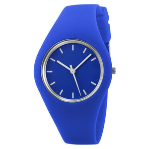 Fashion Band Women Casual quartz watch Men watches Montre Femme Reloj Mujer Silicone Waterproof Clock Sport Wristwatches Relojes