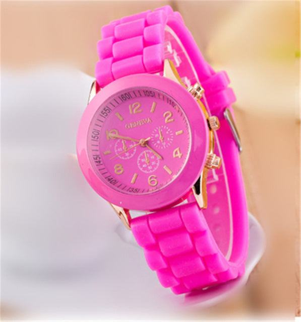 2019 Unisex Silicone Rubber Jelly Gel Quartz Analog Sport Wrist Watch Luxury Valentine Gift Wristwatches Relogio ladies Saat