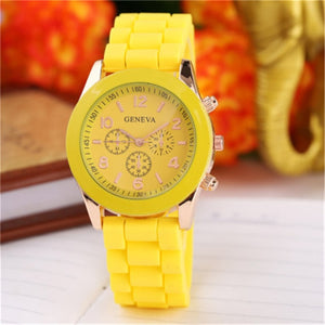 2019 Unisex Silicone Rubber Jelly Gel Quartz Analog Sport Wrist Watch Luxury Valentine Gift Wristwatches Relogio ladies Saat