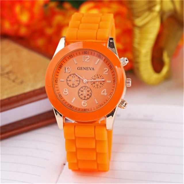 2019 Unisex Silicone Rubber Jelly Gel Quartz Analog Sport Wrist Watch Luxury Valentine Gift Wristwatches Relogio ladies Saat