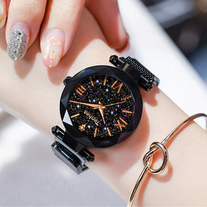 Luxury Women Watches Magnetic Starry Sky Female Clock Quartz Wristwatch Fashion Ladies Wrist Watch reloj mujer relogio feminino